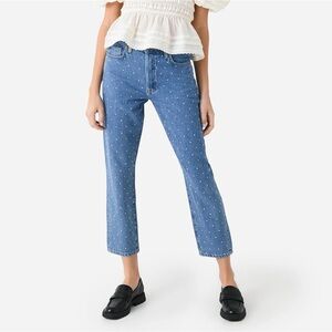 FRAME Atelier Embellished Le Mec Jeans Size 25 NWT